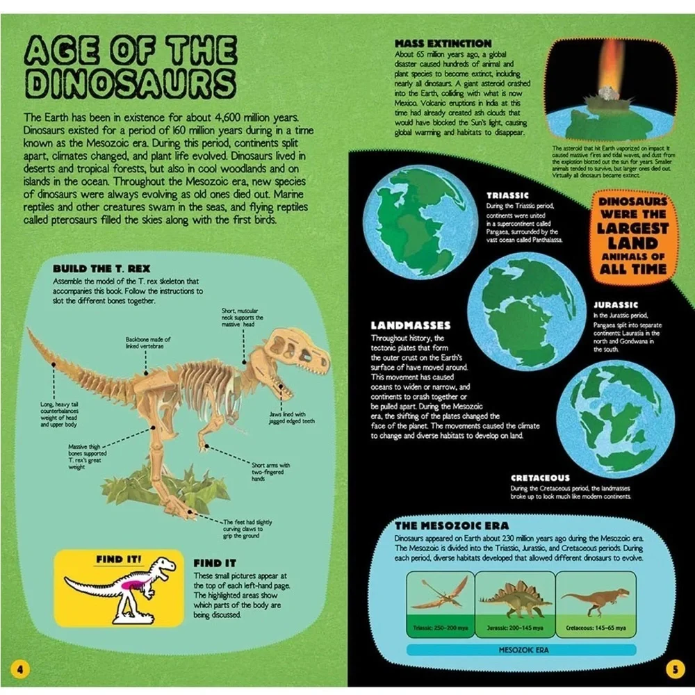 Smithsonian Build the T. Rex Educational Kit